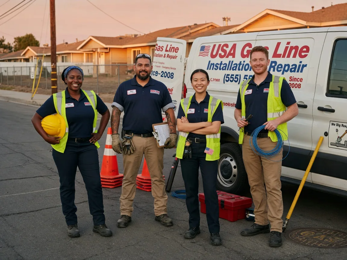 Gas Line Installation company in Dundee, MS